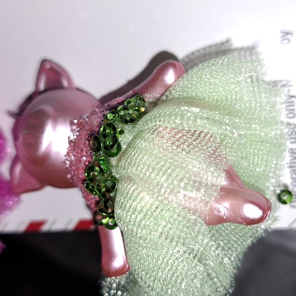 Pig & hippo christmas mini ordaments/ BUNDLE ONLY 2or more items - Picture 6 of 6